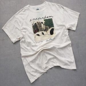 BDG White Amsterdam Graphic Tee